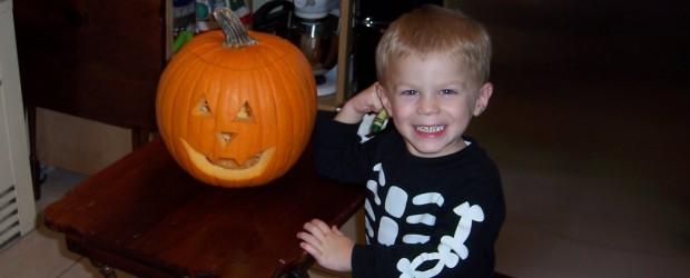 Jack was old enough this year to actually carve a pumpkin, so while we were in VT we picked up a good one.  At the store I picked out the NY Giants carving kit.  It was the worst piece of junk ever.  The stickers used to keep the stencil in […]
